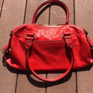 Anne Klein handbag in tangerine